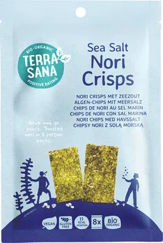 TerraSana Nori Crisps Zeezout (16 gr)