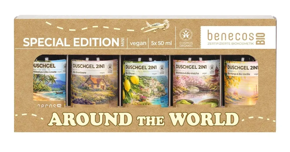 Benecos Bio Giftset Mini Douche (1 stuk)