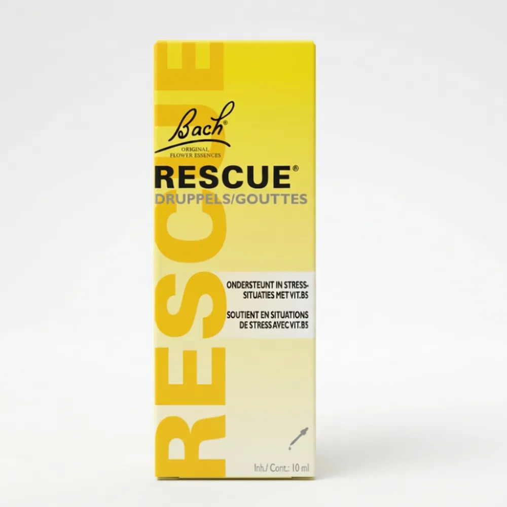 Bach Rescue® Druppels zonder Alcohol (10 ml)