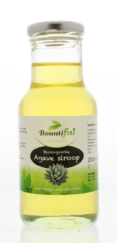 Bountiful Agavesiroop Bio (250 ml)