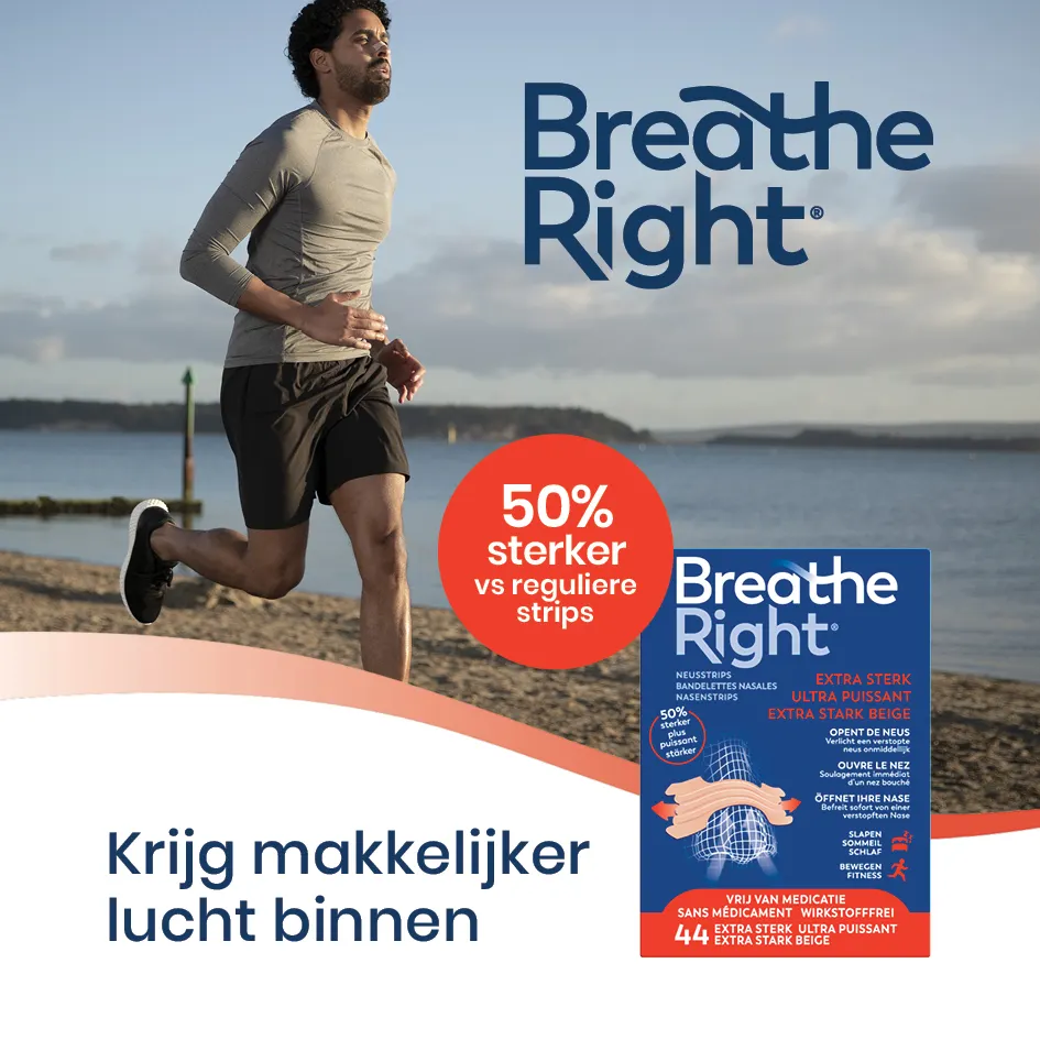 Breathe Right Neusstrips Beige Extra Sterk (44 stuks) - image 2