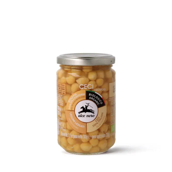Alce Nero Kikkererwten Gekookt Bio (300 gr)