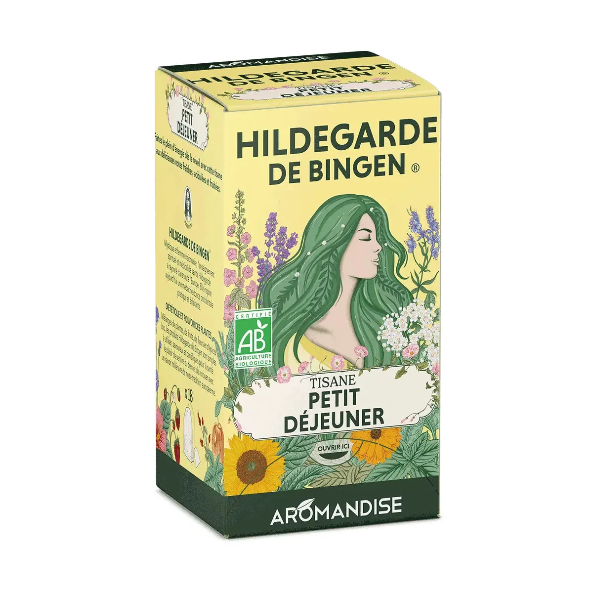 Aromandise Hildegarde Kruidenthee Ontbijt Bio (45 gr)