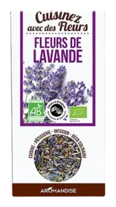 Aromandise Eetbare Bloemen Lavendel Bio (40 gr)