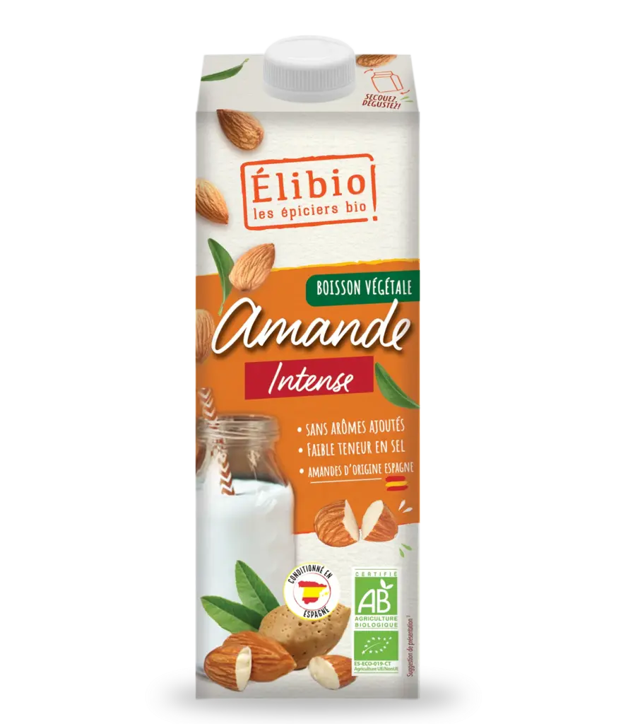 Elibio Élibio Amandeldrink Rietsuiker Bio (1000 ml)
