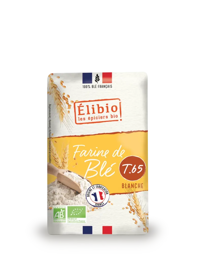 Elibio Élibio Tarwebloem - T65 Frankrijk Bio (1000 gr)