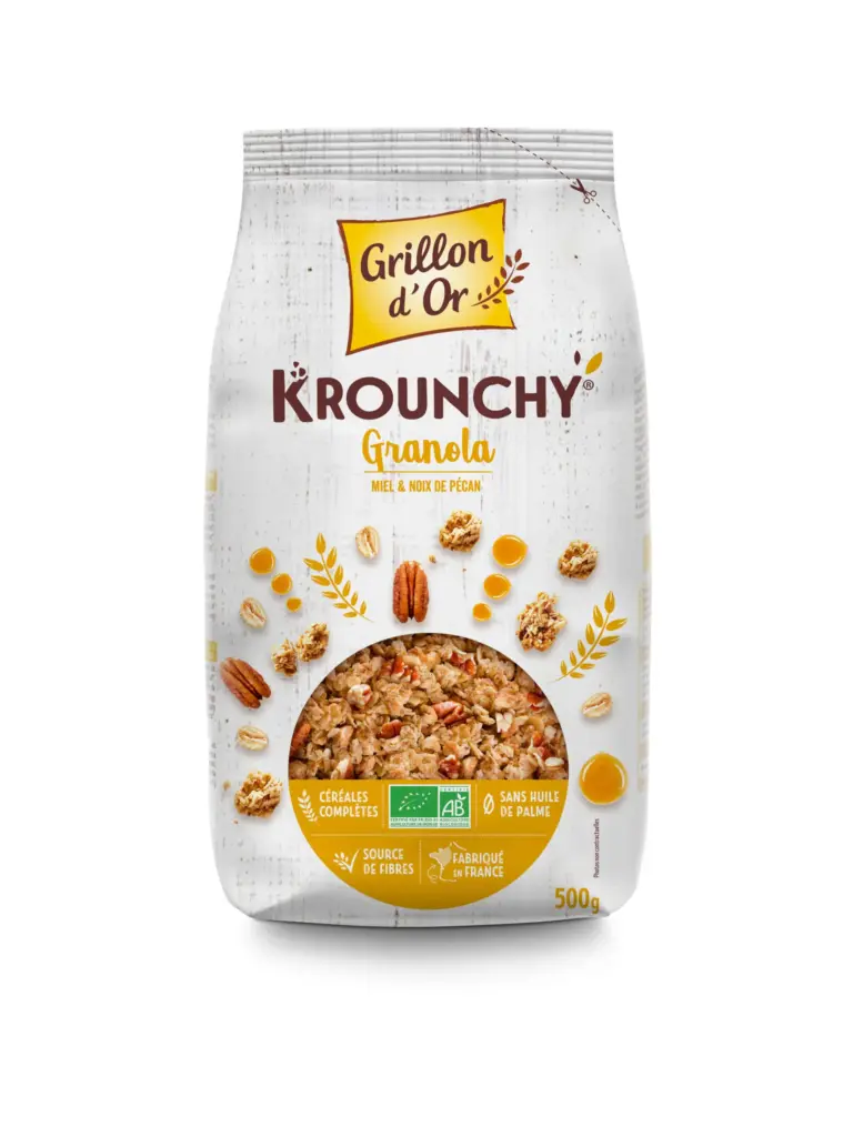Grillon D'or Krounchy Granola Bio (500 gr)