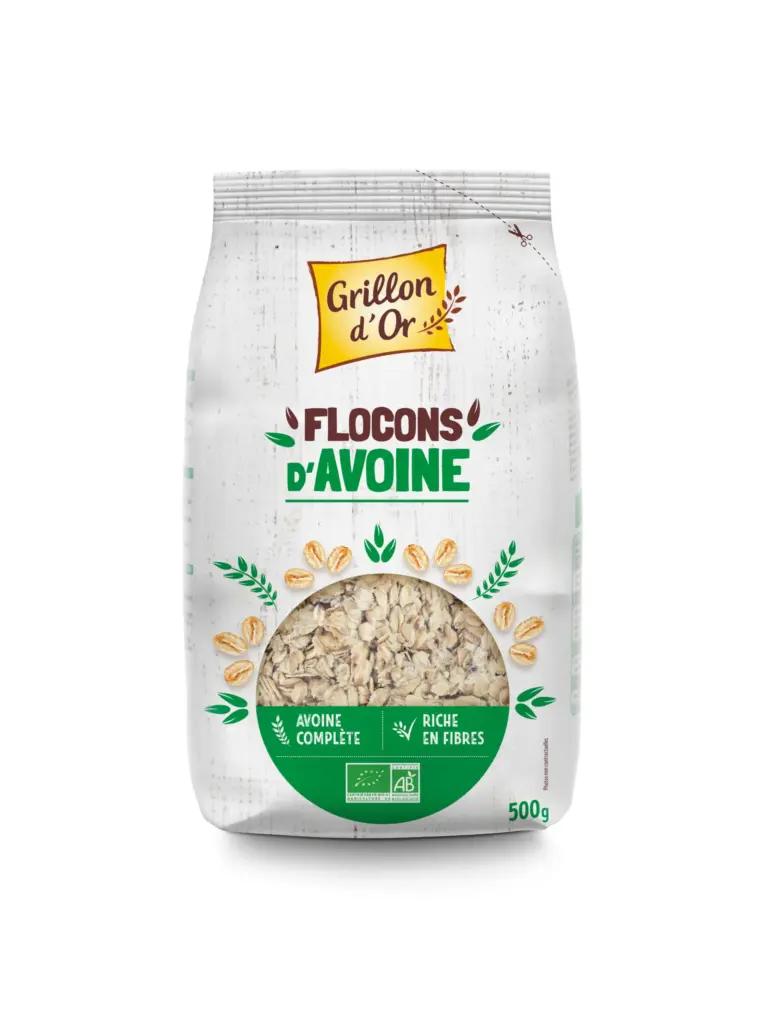 Grillon D'or Havervlokken Grof Bio (500 gr)