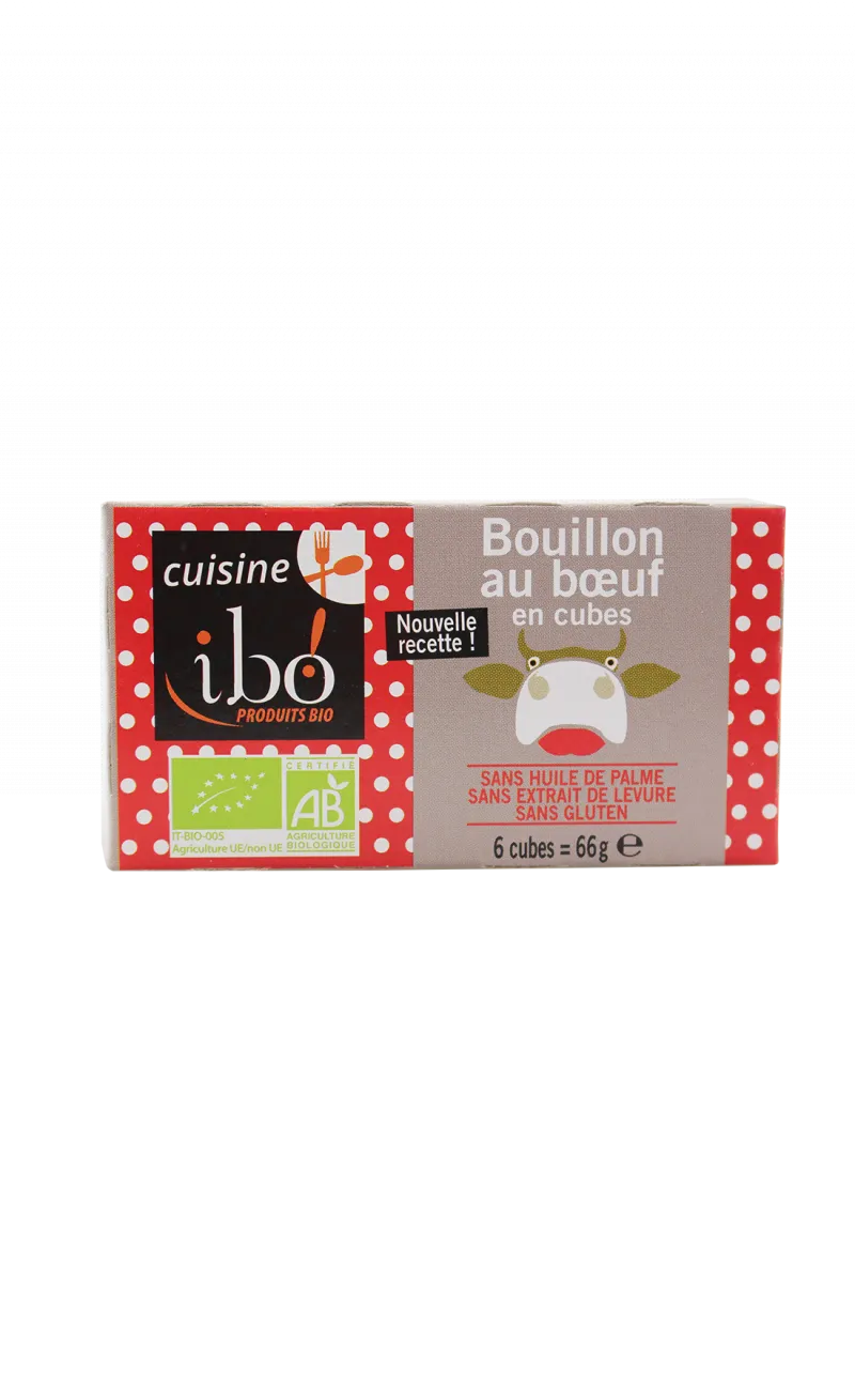 Ibo! Rundbouillon Kubus Bio (66 gr)