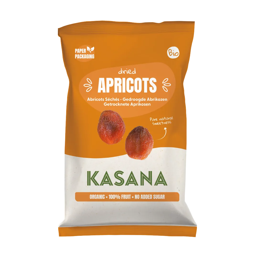 Kasana Fruits Kasana Gedroogde Abrikozen Bio (150 gr)