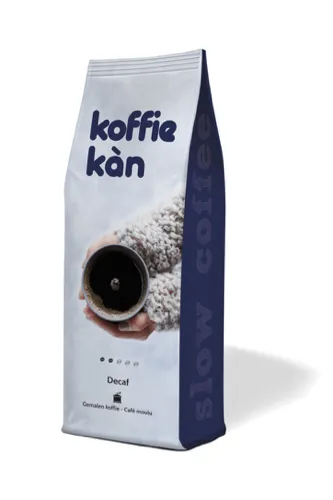 Koffie Kan Koffie Kàn Decaf Gemalen (250 gr)