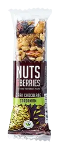 Nuts & Berries Dark Chocolate Kardemom Bio (40 gr)