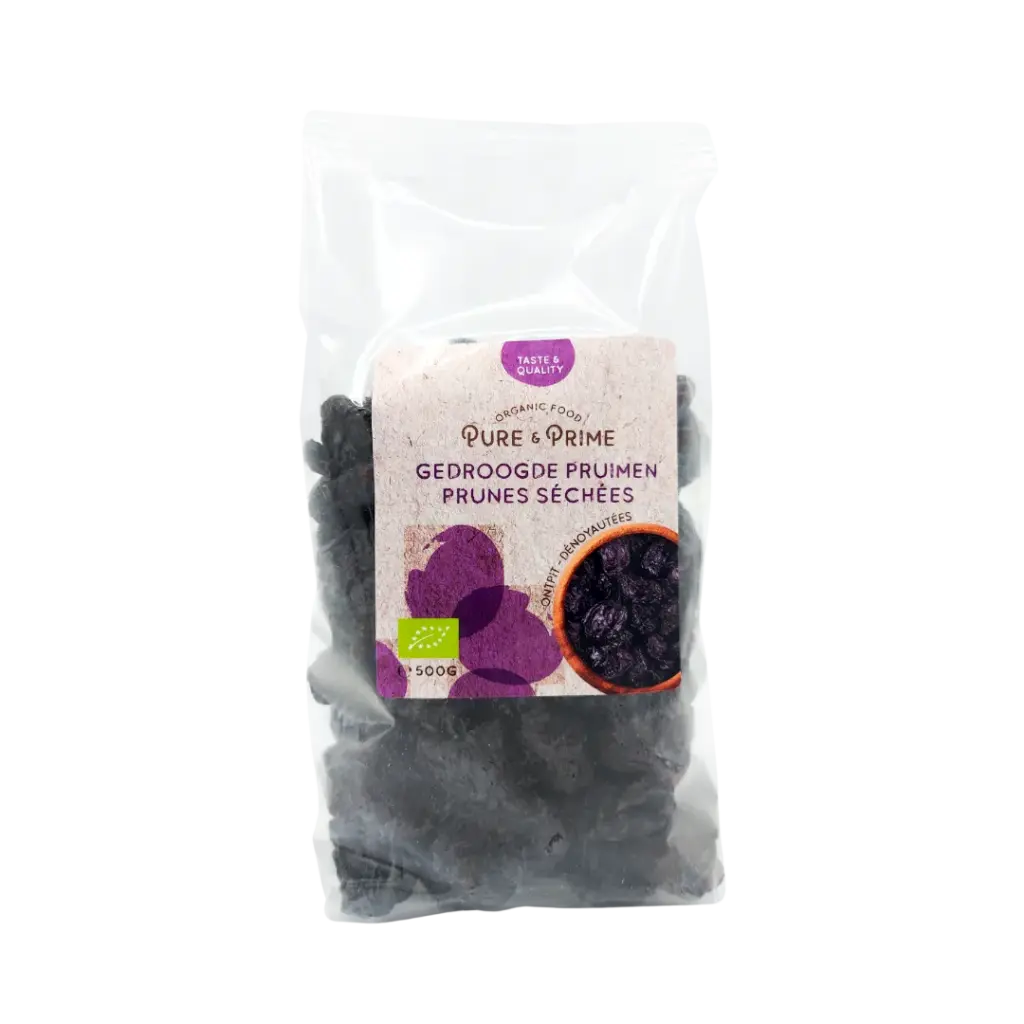 Pure & Prime Pruimen zonder Pit Bio (500 gr)