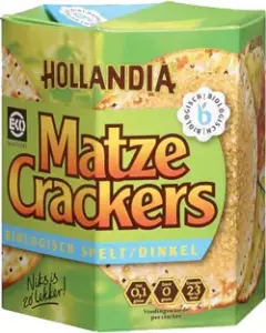 Hollandia Matze Cracker Spelt Bio (100 gr)