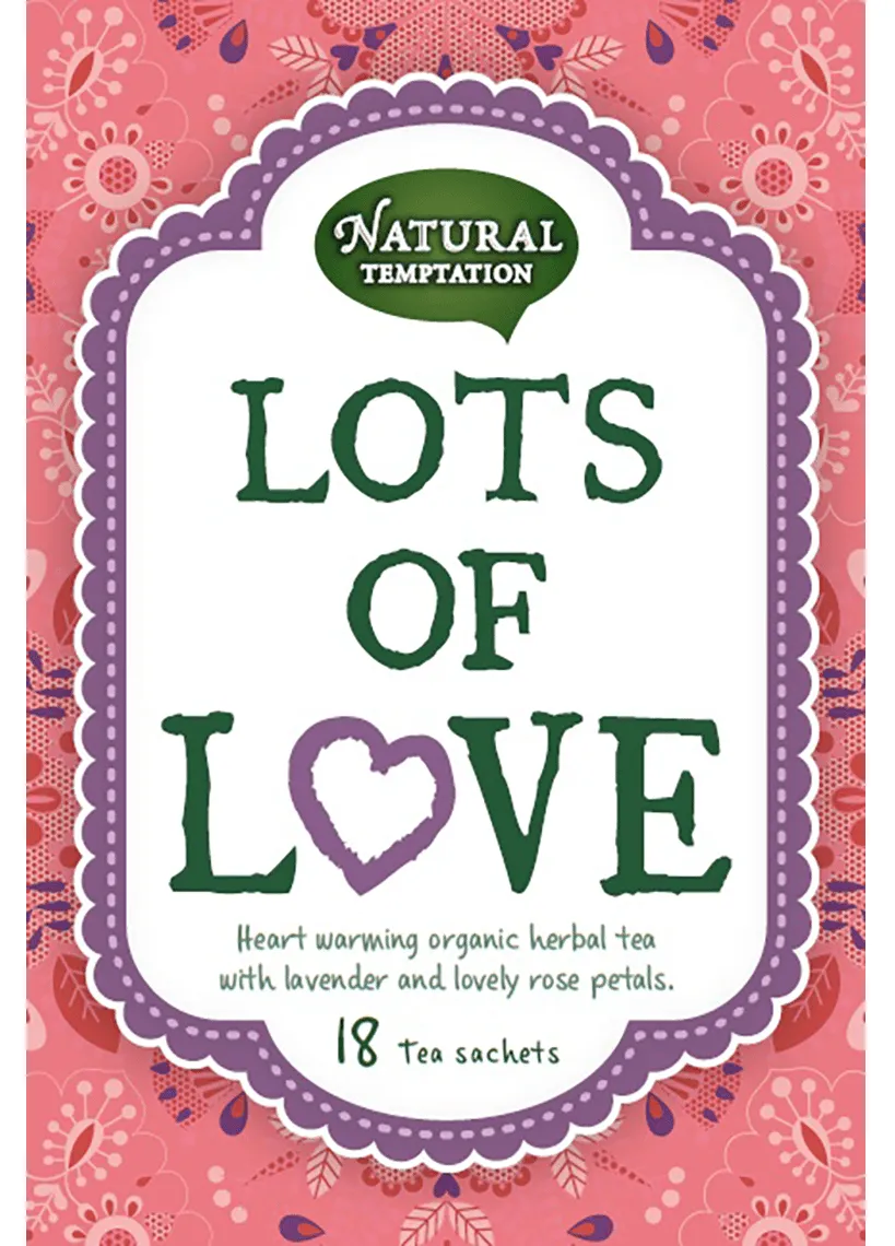 Natural Temptation Lots Of Love Thee Bio (18 stuks)