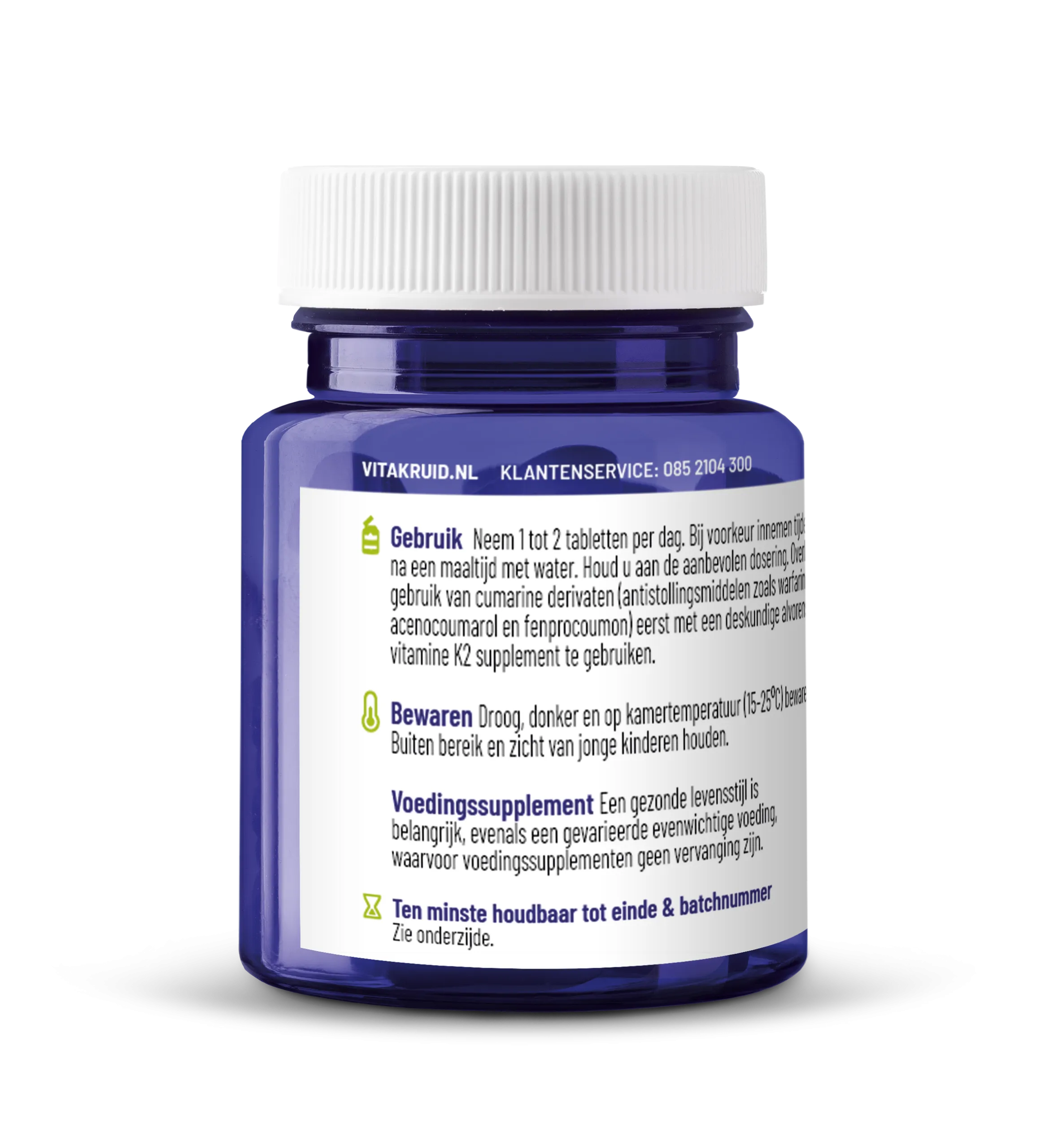 Vitakruid Vitamine K2 100 mcg K2Vital® Delta (60 tabletten)