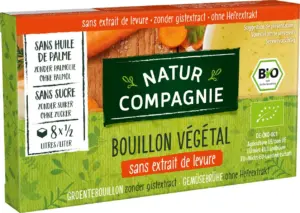 Natur Compagniegroentebouillon Zonder Gist Bio (8 Stuks)