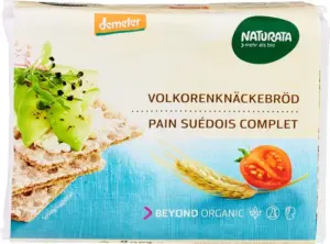 Naturata Knackebrod Volkoren Rogge Demeter Bio (250 gr)