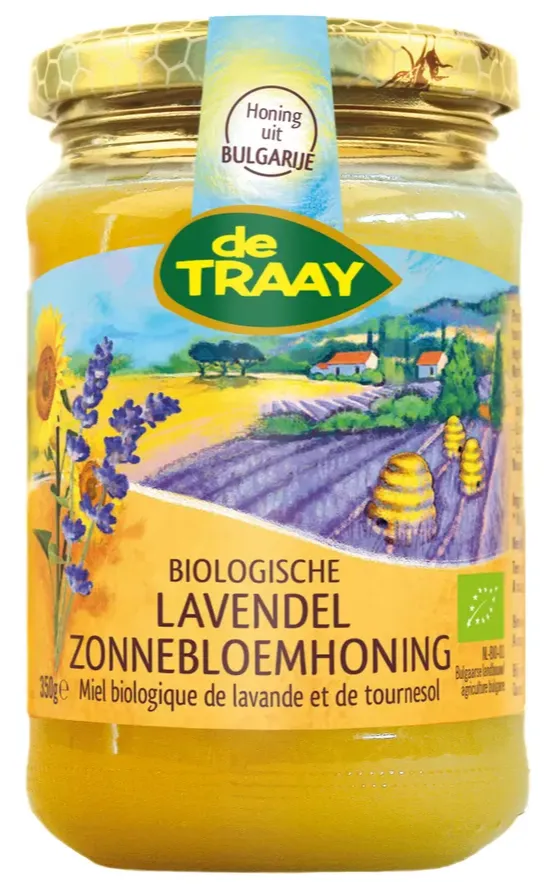 De Traay Lavendelhoning Bio (350 gr)
