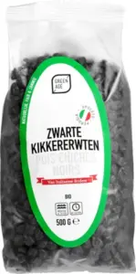 Greenage Zwarte Kikkererwten Bio (500 gr)