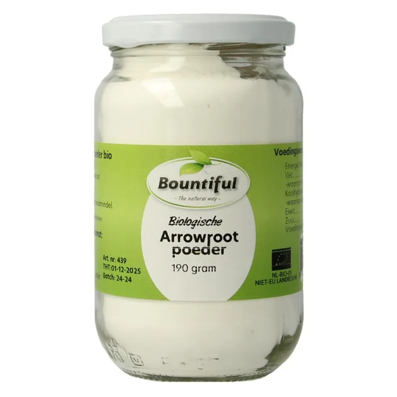 Bountiful Arrowroot Poeder Bio (190 gr)