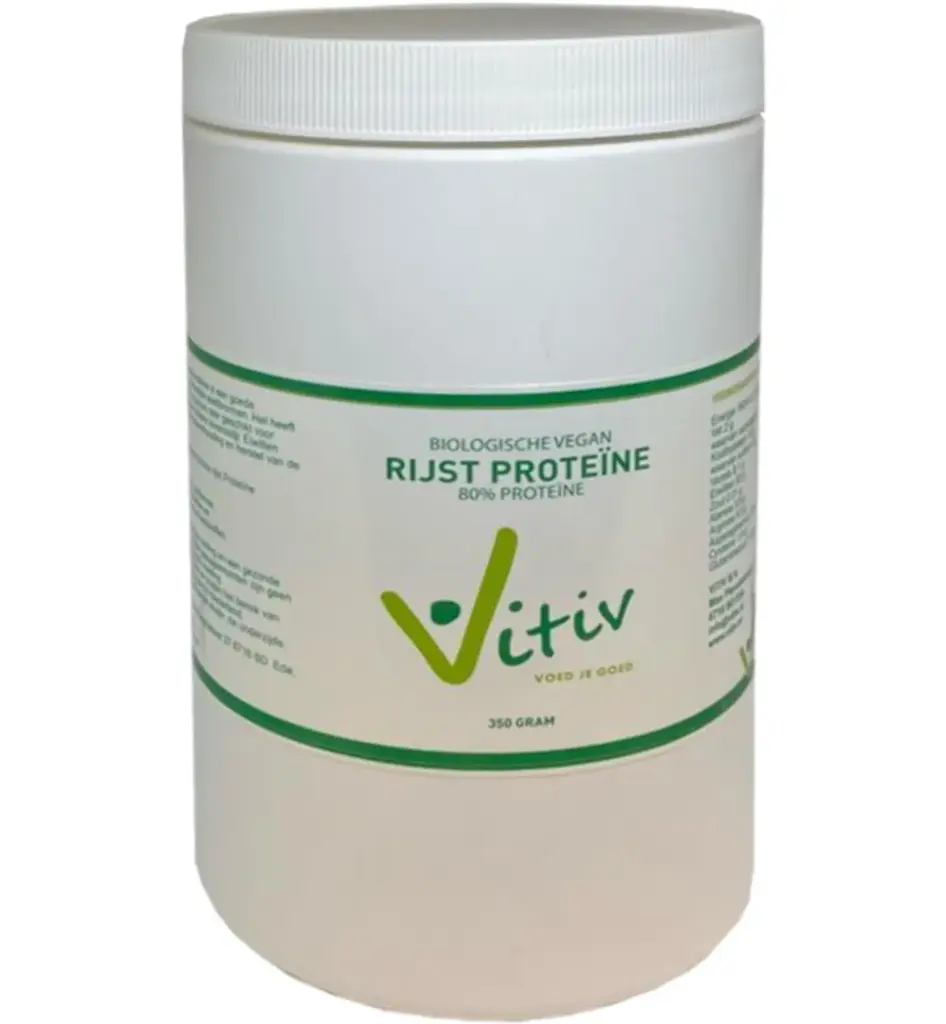 Vitiv Rijst Proteine 80% Vegan Bio (350 gr)